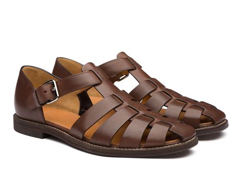 men's leather sandals clearance.